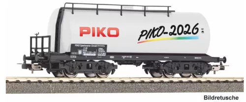 Piko 95756 Tartálykocsi, négytengelyes PIKO Jahreswagen 2026 (H0)
