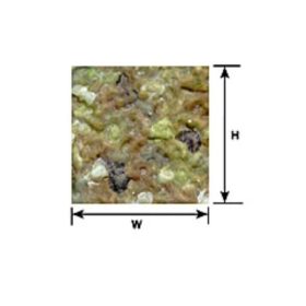   Plastruct 110068 PS-68 Sziklafal sztirol lap (300 x 175 mm / 0,5 mm vastag), bézs, 1 db - H0 / 1:100