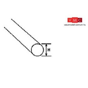   Plastruct 190291 AR-2H Átlátszó rúd (fényvezető szál), 1,6 x 225 mm - akril (1 db)