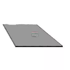   Plastruct 191007 SSA-110 Szürke ABS lap, 300 x 175 mm, 2,5 mm vastag