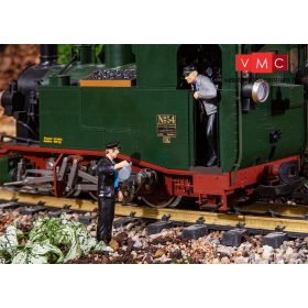 Pola 331505 Gőzmozdonyvezető és fűtő (G)