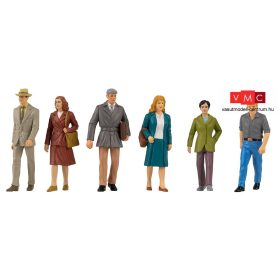 Pola 331509 Gyalogosok, járókelők, 6 db (G)