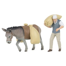 Pola 331533 Zsákhordó molnár, öszvérrel (G)