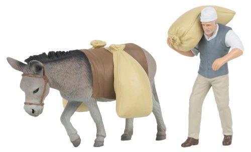 Pola 331533 Zsákhordó molnár, öszvérrel (G)