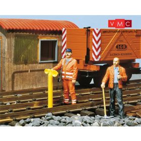 Pola 331834 Vasúti pályamunkások, 2 db (G)