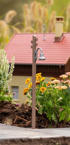 Pola 333232 Klasszikus utcai lámpa fa oszlopon, 2 db (G)