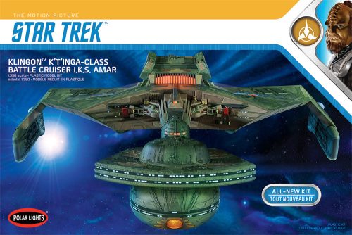 Polar Lights POL950M Star Trek Klingon K’t’inga (1/350) űrhajó makett