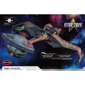   Polar Lights POL997 1:350 Star Trek 6: The Undiscovered Country Klingon Kronos One (1/350) űrhajó makett
