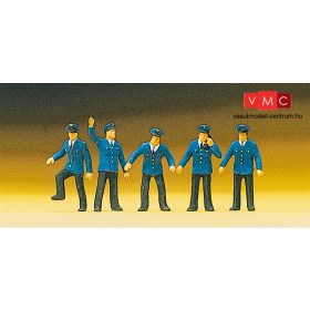 Preiser 10012 Vasutasok a váltóállító központban (H0)