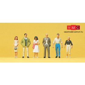 Preiser 10022 Járókelők, gyalogosok (H0)