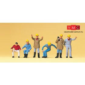 Preiser 10037 Autódaru személyzet (H0)