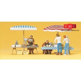 Preiser 10052 Piaci árusok (H0)