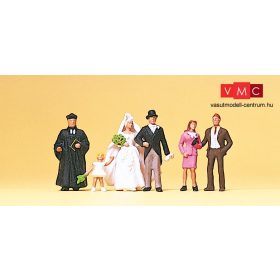 Preiser 10057 Evangélikus esküvőn (H0)