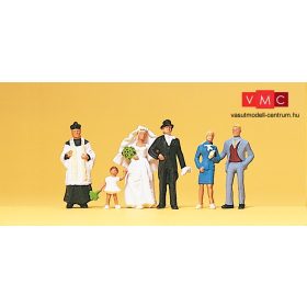 Preiser 10058 Katolikus esküvőn (H0)
