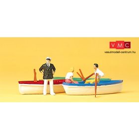 Preiser 10072 Csónakkölcsönzőnél (H0)