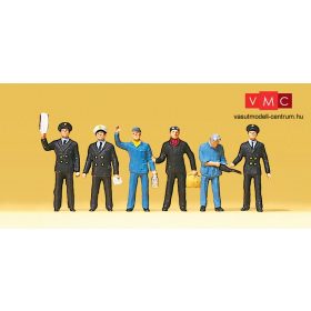 Preiser 10086 Francia vasutasok (H0)