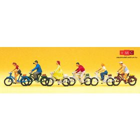 Preiser 10091 Kerékpárosok (H0)