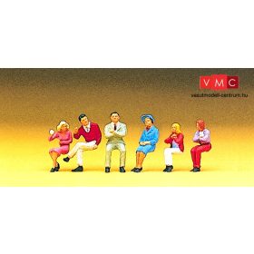 Preiser 10096 Ülő emberek (H0)