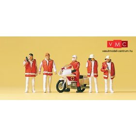 Preiser 10100 Mentőszolgálat motorral (H0)