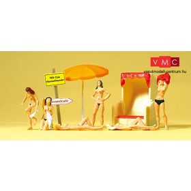 Preiser 10107 A nudista strandon (H0)