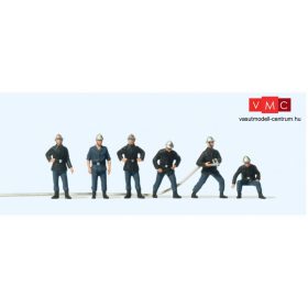   Preiser 10233 Francia tűzoltók, régi szabvány sisakban (H0)