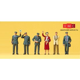 Preiser 10237 Német vonatszemélyzet, DB (H0)