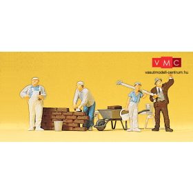   Preiser 10251 Kőművesek és építkezési kiegészítők (H0)