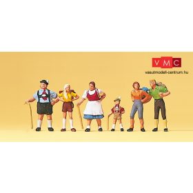 Preiser 10280 Krause család túrázik (H0)
