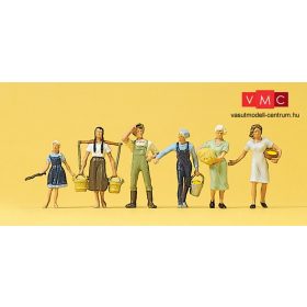 Preiser 10295 Szolgák és szolgálólányok (H0)
