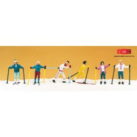 Preiser 10312 Síelők, sífutók (H0)