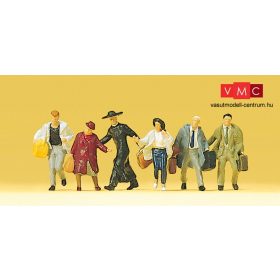 Preiser 10327 Rohanó utasok (H0)