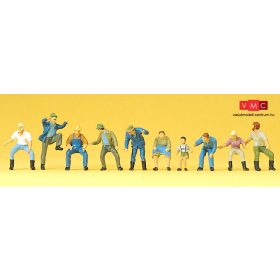 Preiser 10328 Teherautóvezetők (H0)