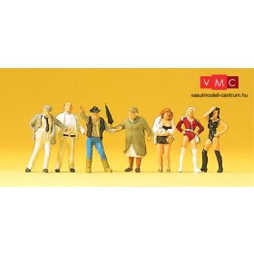 Preiser 10346 Prostituáltak és részegek (H0)