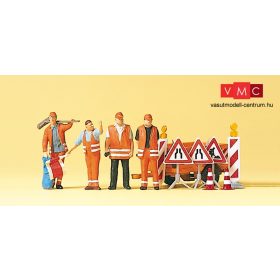 Preiser 10347 Útkarbantartók, közútkezelők (H0)