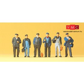 Preiser 10350 Ipari és kikötői munkások (H0)