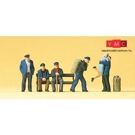 Preiser 10352 A kikötői mólón (H0)