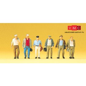 Preiser 10366 Napi ingázó férfiak (H0)
