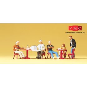 Preiser 10369 Kávézó vendégei (H0)