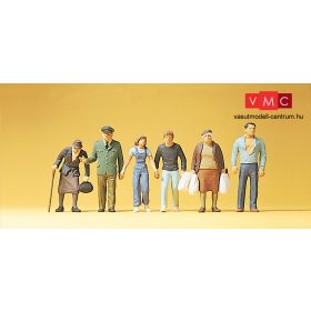 Preiser 10378 Gyalogosok, járókelők (H0)