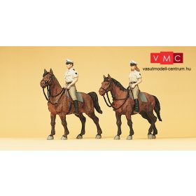   Preiser 10389 Német lovasrendőrök nyári egyenruhában (H0)