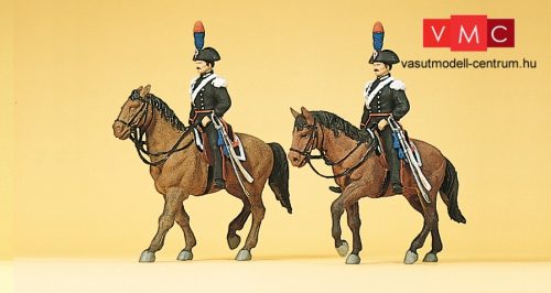 Preiser 10398 Carabinieri, olasz lovasrendőrök (H0)