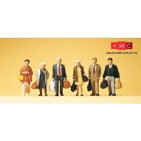 Preiser 10413 Sétáló utasok (H0)