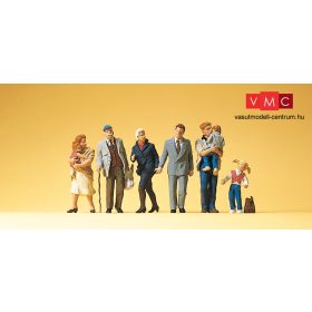 Preiser 10415 Járókelők, gyalogosok (H0)