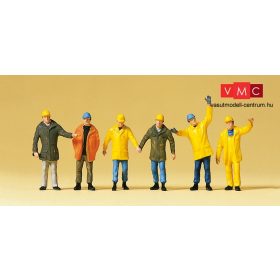 Preiser 10423 Munkások védőöltözetben (H0)