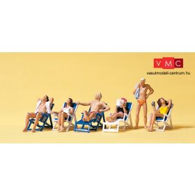 Preiser 10431 Szabadidő a kertben (H0)