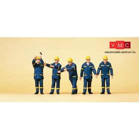 Preiser 10432 THW-munkások bevetésen (H0)