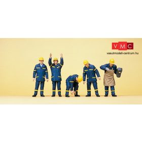 Preiser 10433 Svájci THW-munkások bevetésen (H0)