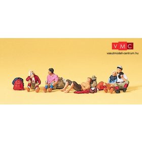 Preiser 10442 Pihenő túrázók (H0)