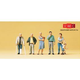 Preiser 10454 Járókelők, gyalogosok (H0)