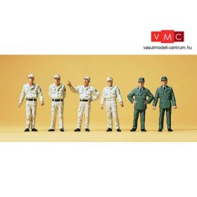 Preiser 10457 THW-munkások az 1950-es évekből (H0)